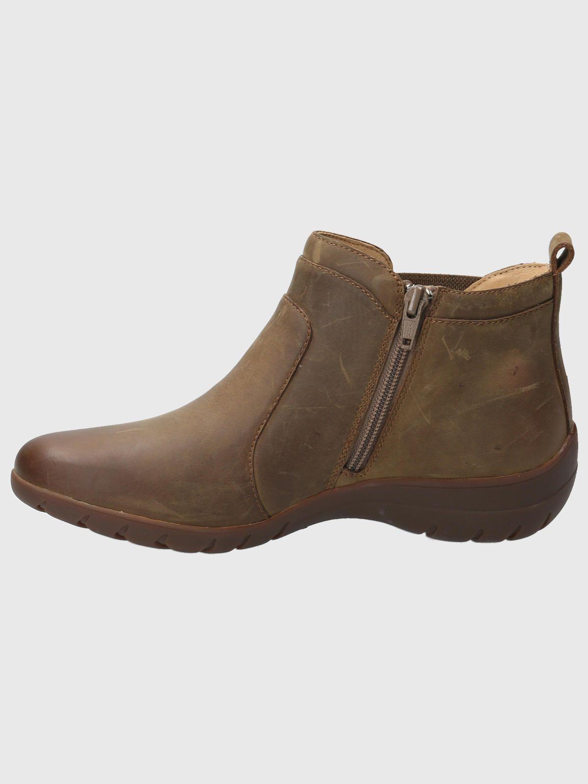 Botin Cuero Mujer Ever Café-5