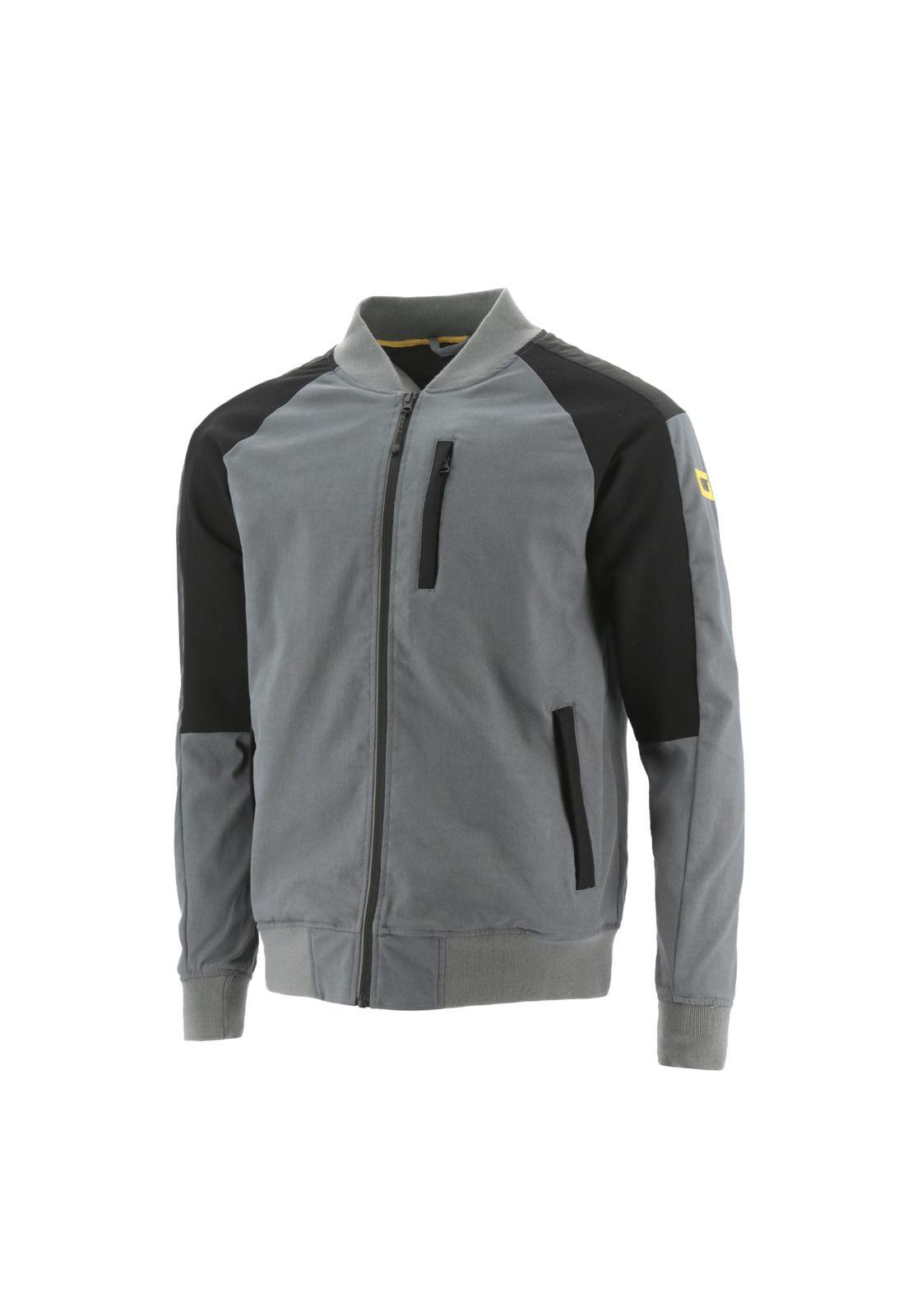 Chaqueta Hombre Trades Bomber Gris-0
