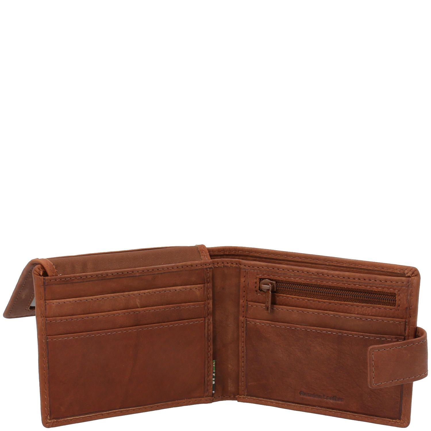 Billetera Hombre Aq Volante Café-3