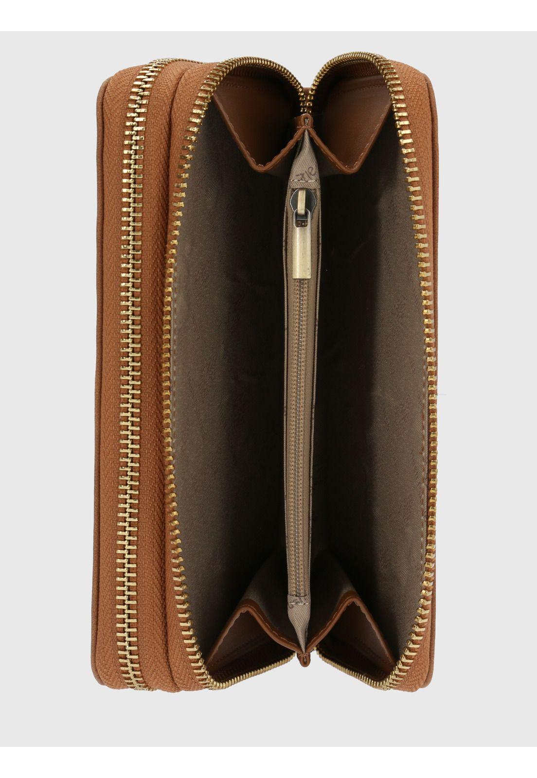 Billetera Ecocuero Caramelo Dalton Mujer-3