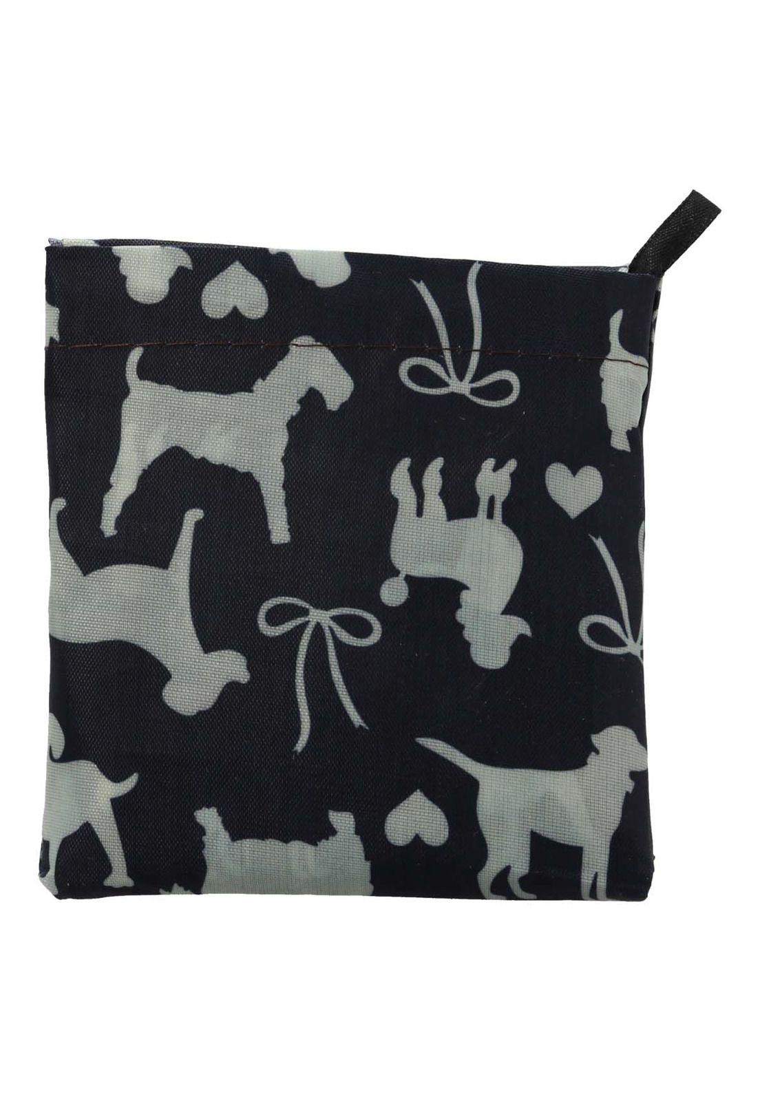 Bolsas Shopping Bag Puppies Mujer Negro-2