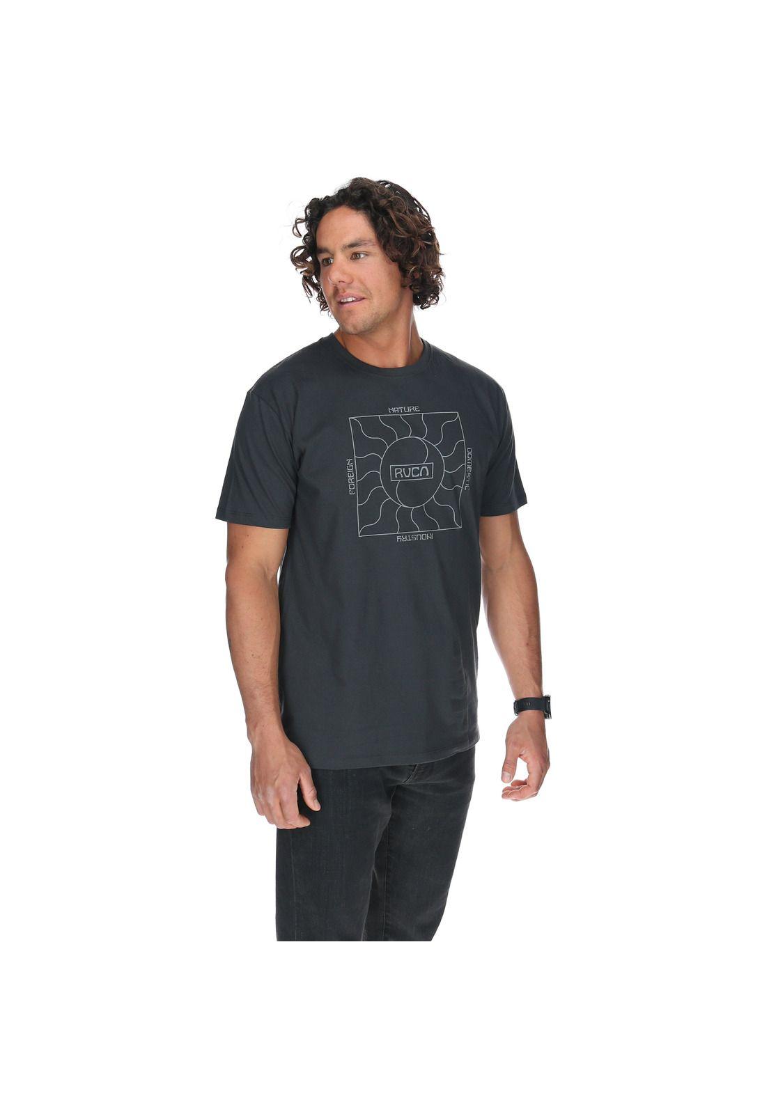 Polera M/C Hombre Solar Ss Negro-3