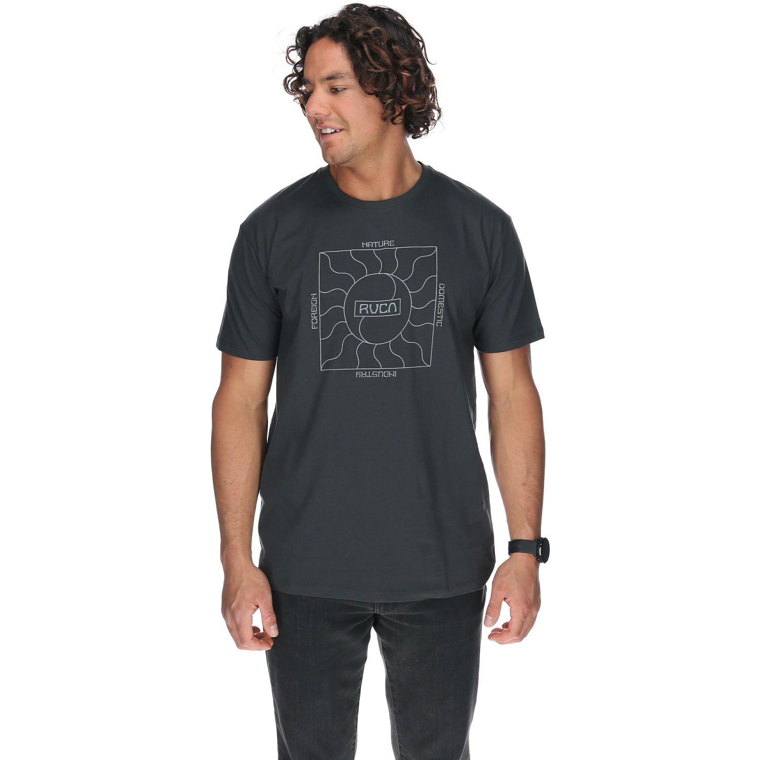 Polera M/C Hombre Solar Ss Negro-0