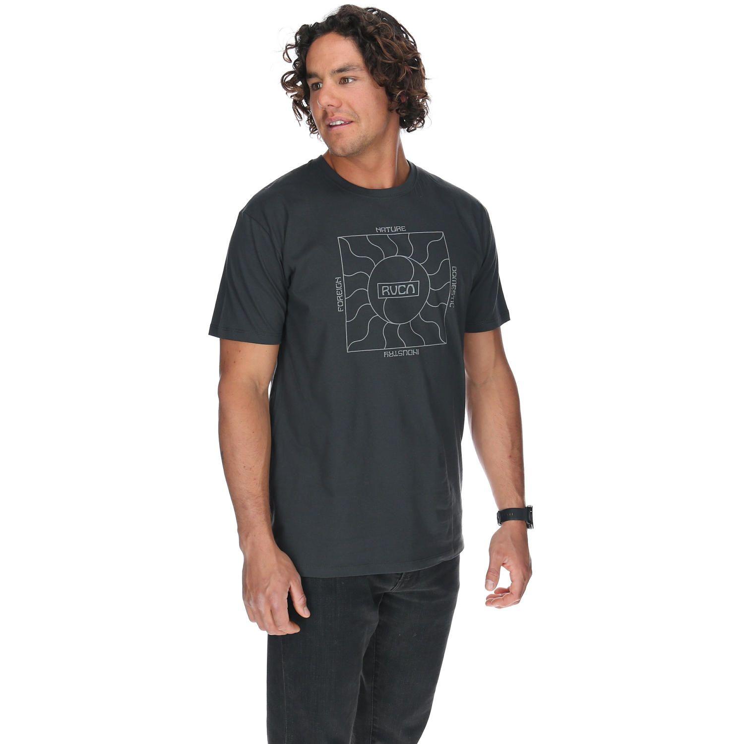 Polera M/C Hombre Solar Ss Negro-3