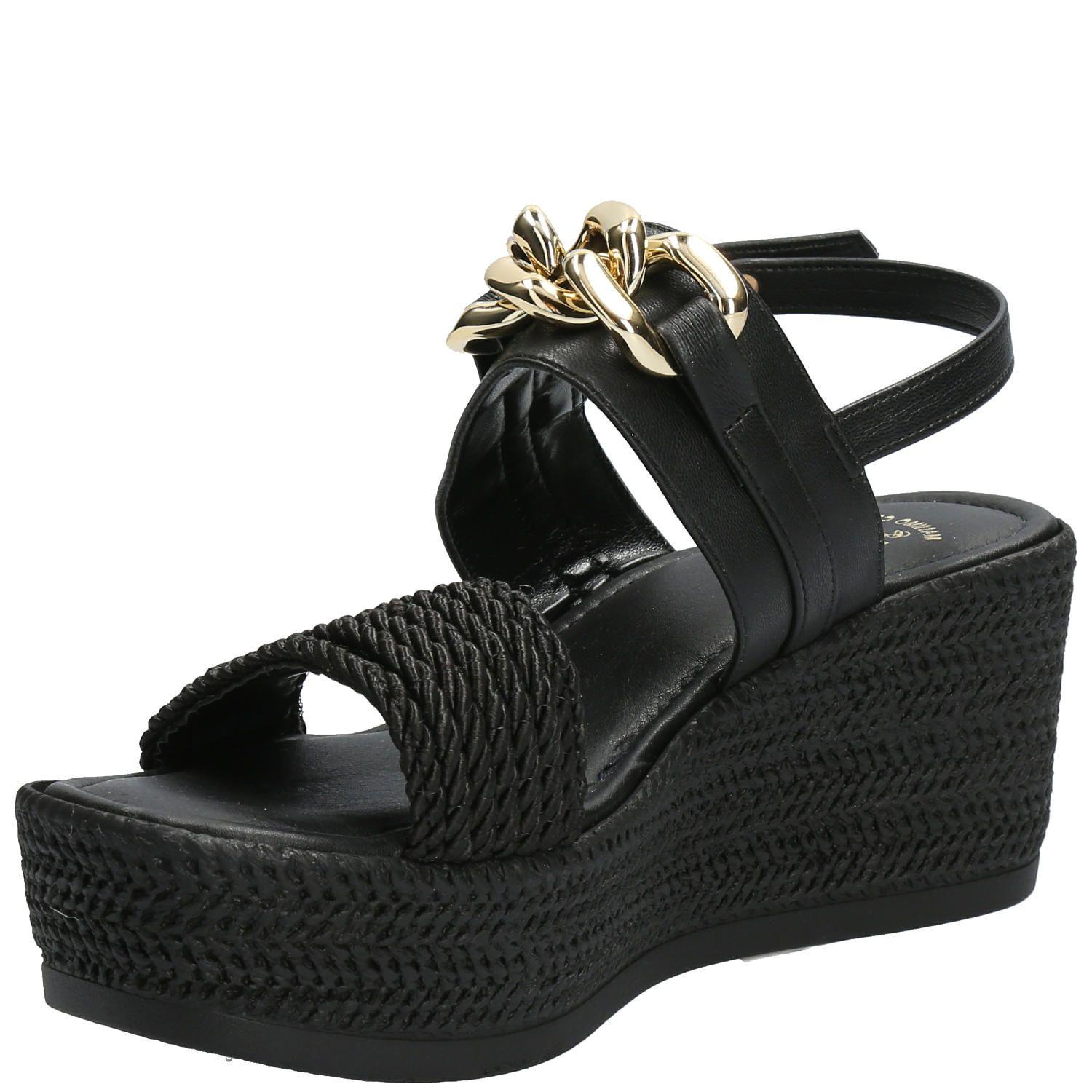 Sandalia Mujer Vicenta Negro-5