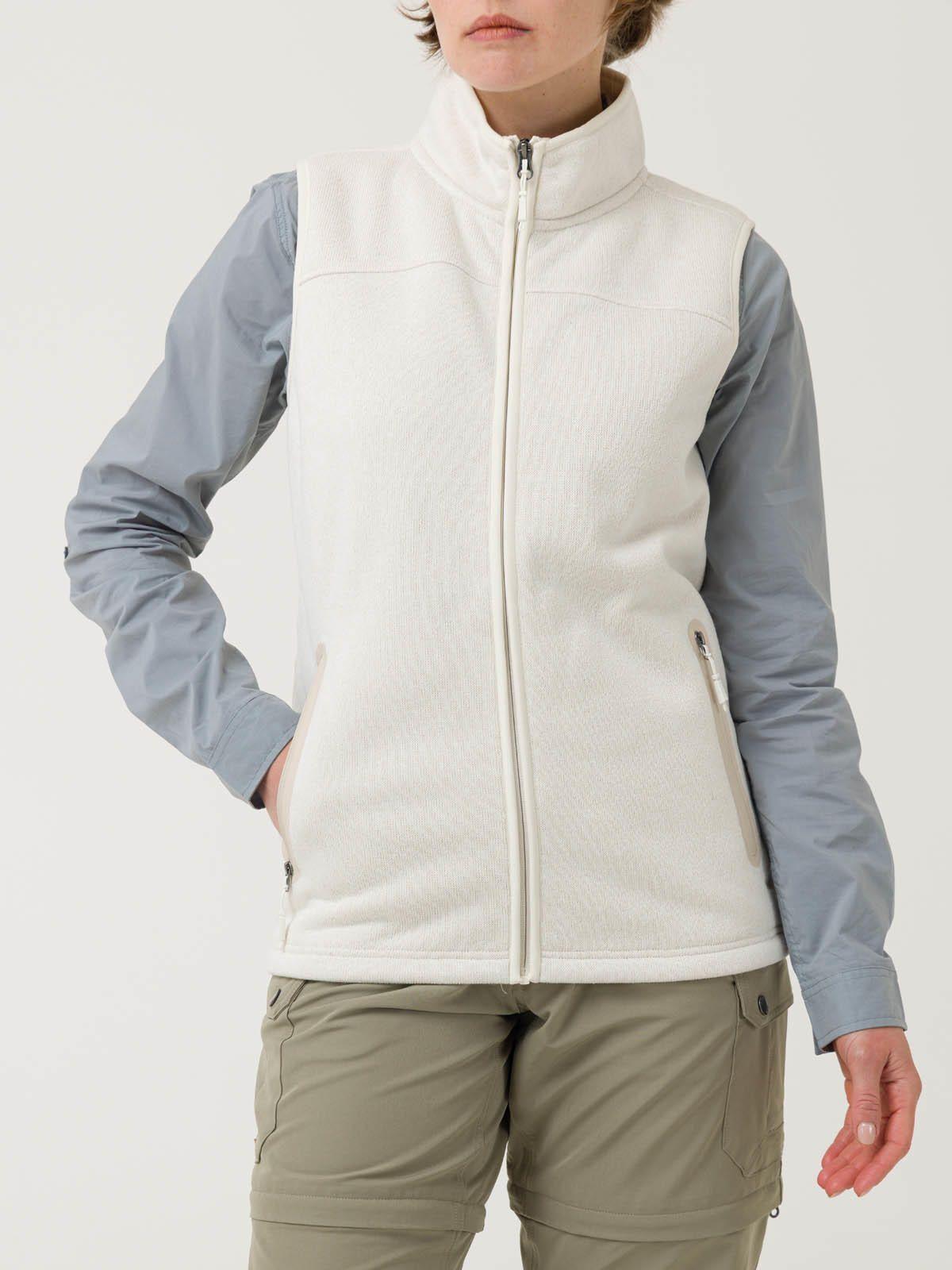 Polar Fibras Recicladas Mujer Alaska Blanco -4