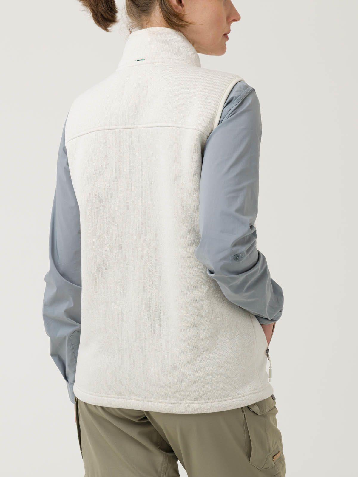 Polar Fibras Recicladas Mujer Alaska Blanco -5