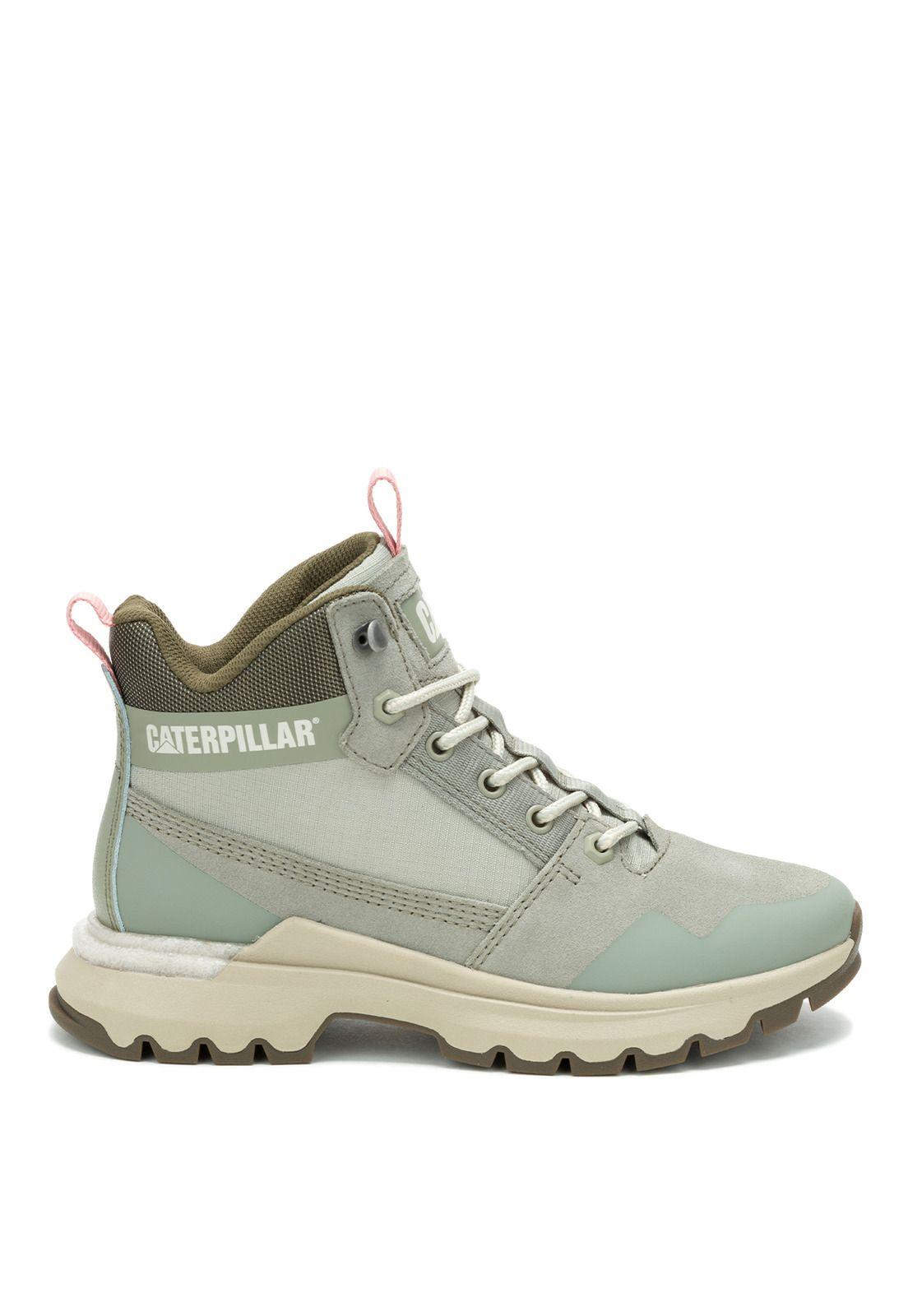 Zapatilla con caña Mujer Colorado Sneaker Verde -1