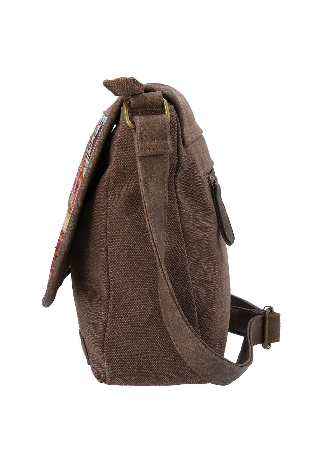 Cartera Mujer Teide Cross Café-2