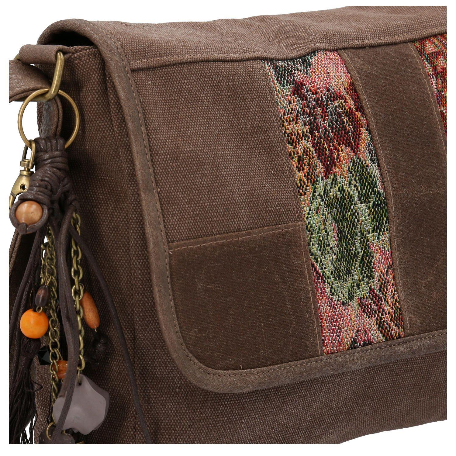 Cartera Mujer Teide Cross Café-4