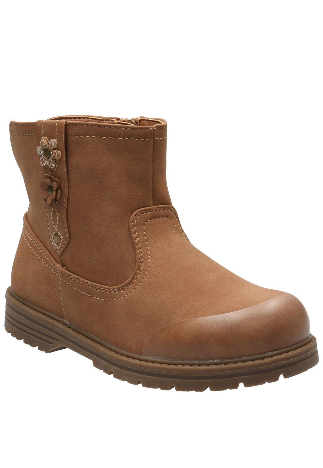 Botín Niña Julia Camel (30 - 35)-0