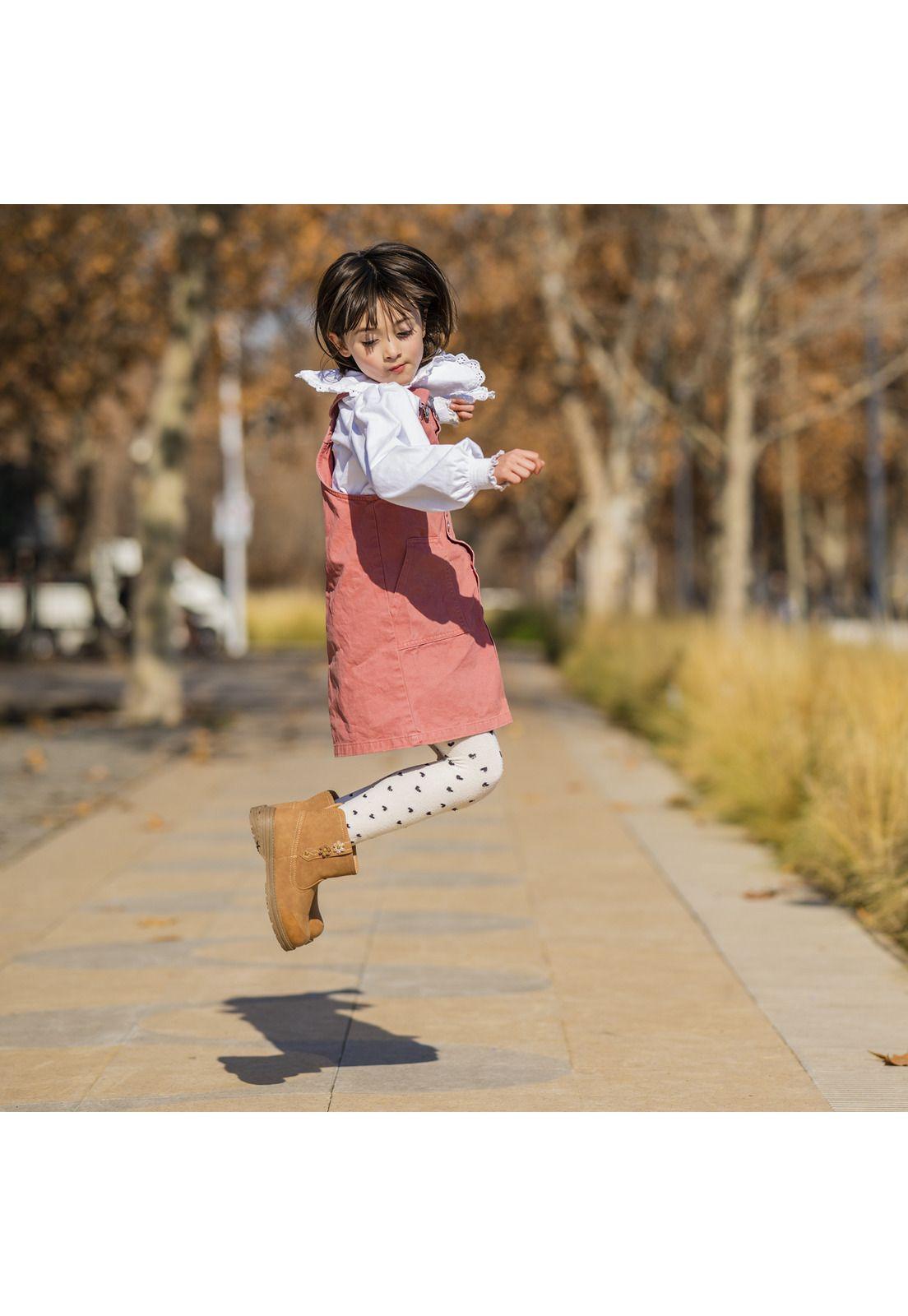 Botín Niña Julia Camel (30 - 35)-1