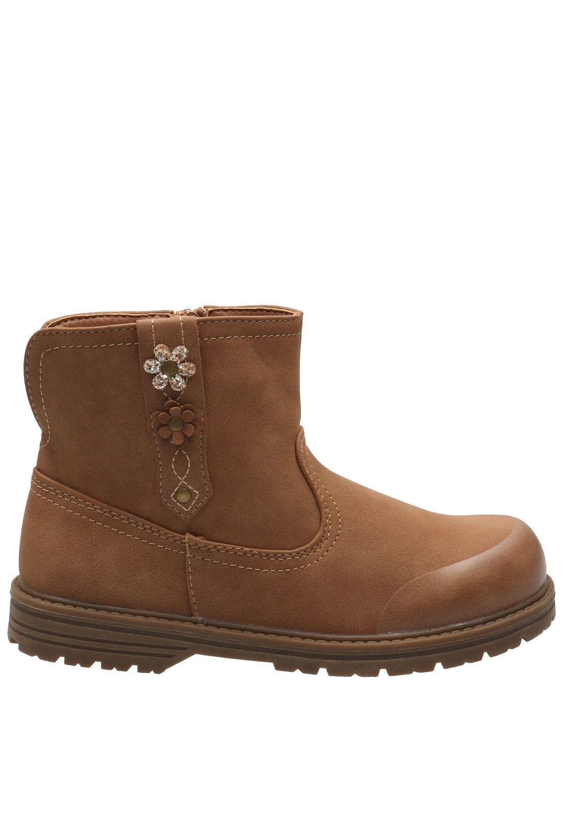 Botín Niña Julia Camel (30 - 35)-3