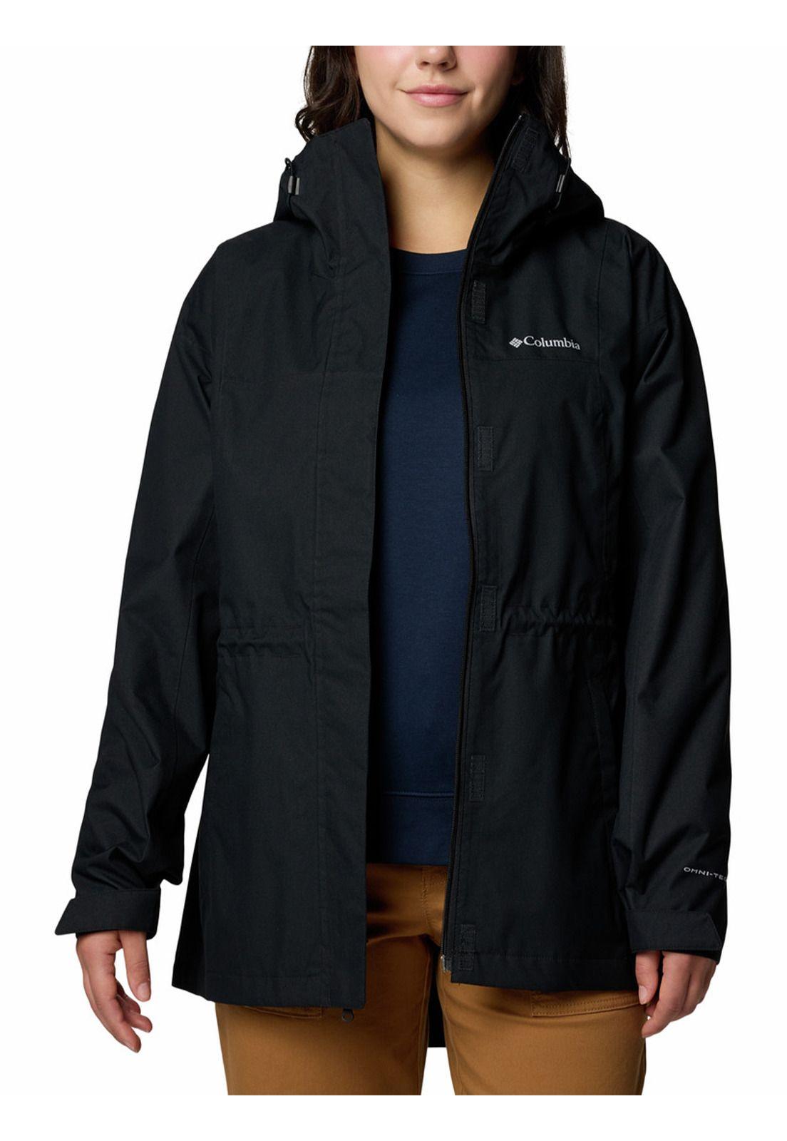 Cortaviento Impermeable Mujer Hikebound II Negro-5