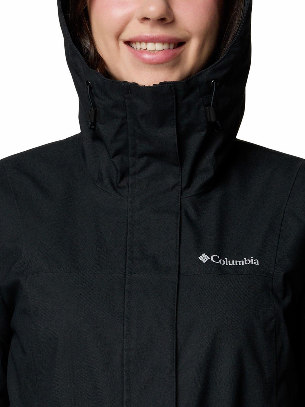 Cortaviento Impermeable Mujer Hikebound II Negro-3