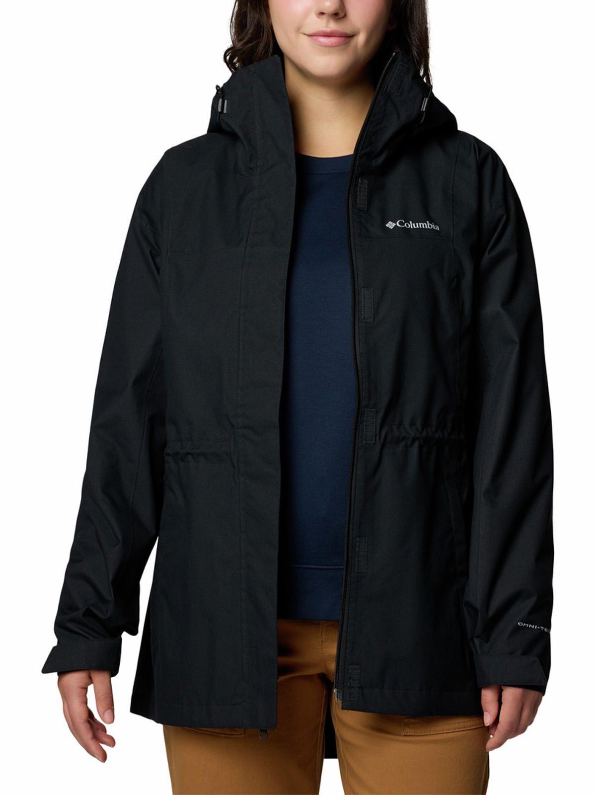 Cortaviento Impermeable Mujer Hikebound II Negro-5