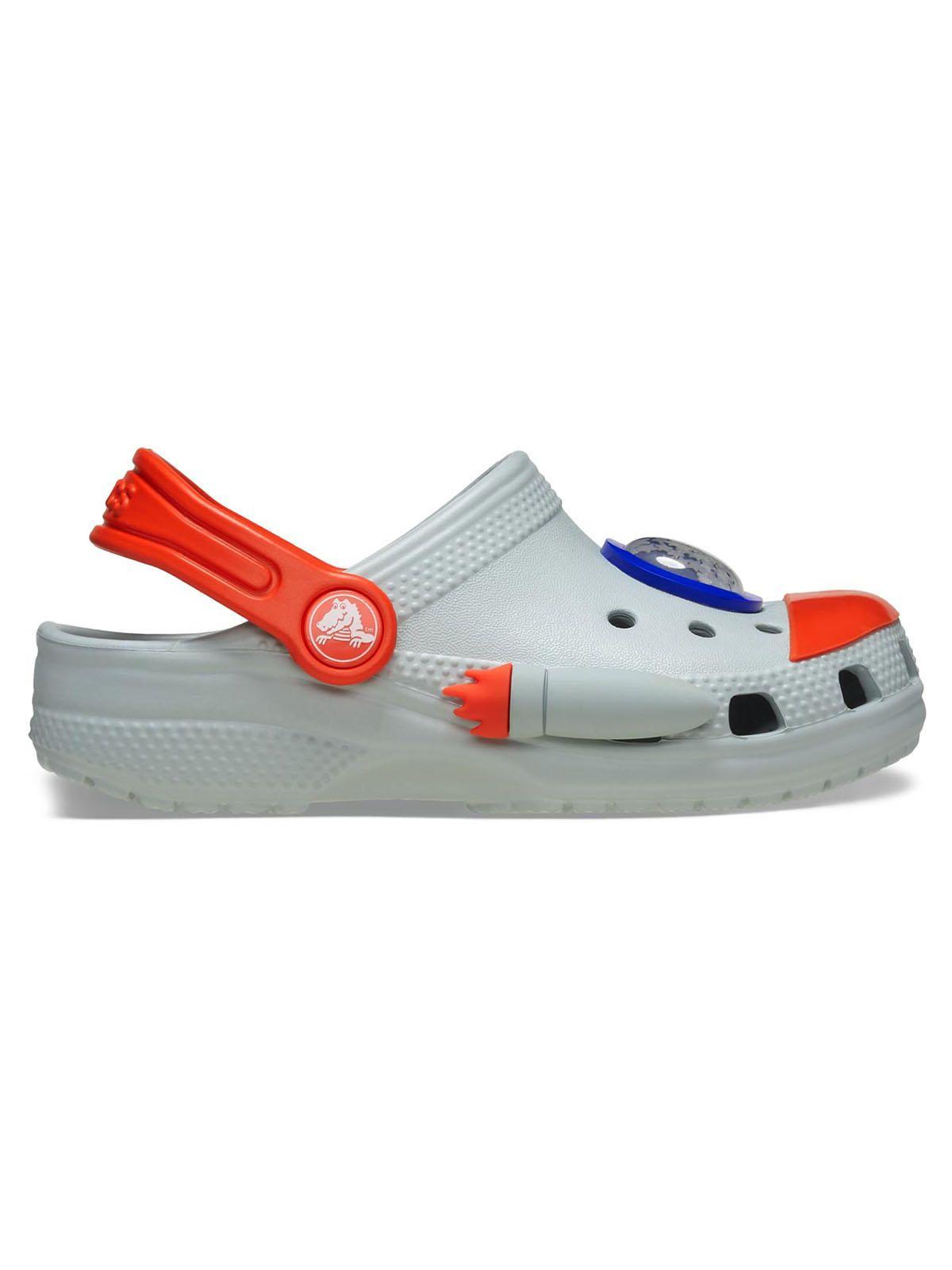 Zueco Crocs Niño Rocket Ship Clog T Gris-0