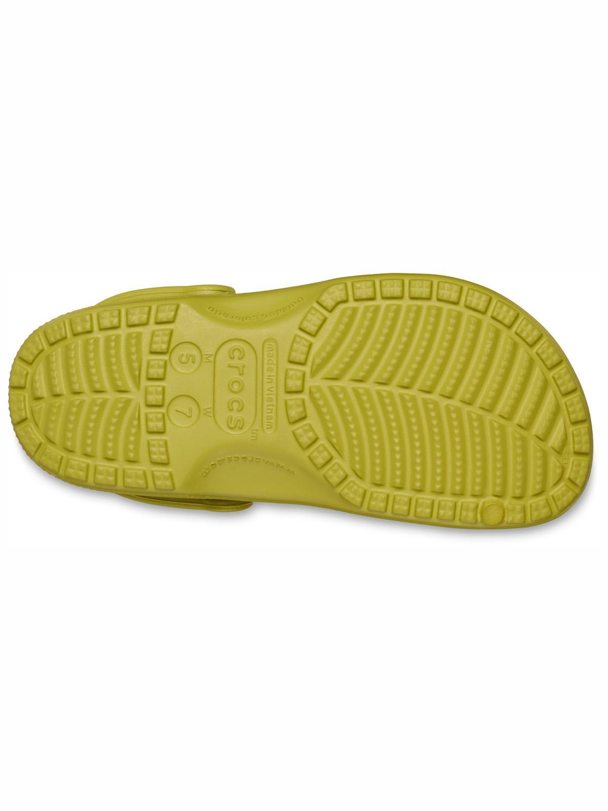 Zueco Unisex Classic Clog Mostaza Crocs-4