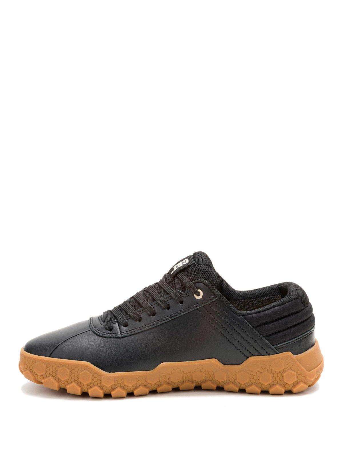 Zapatilla Cuero Mujer Hex Plus Negro-3
