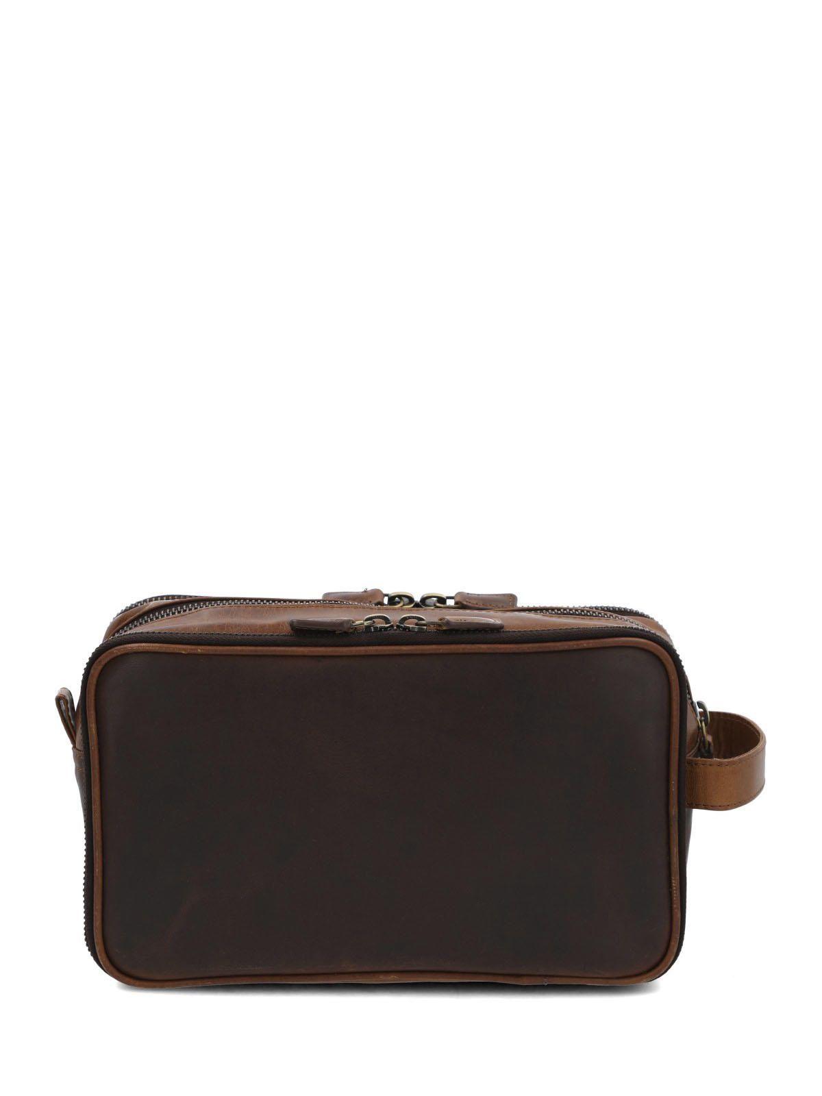 Necessaire Cuero Toiletry Café-2
