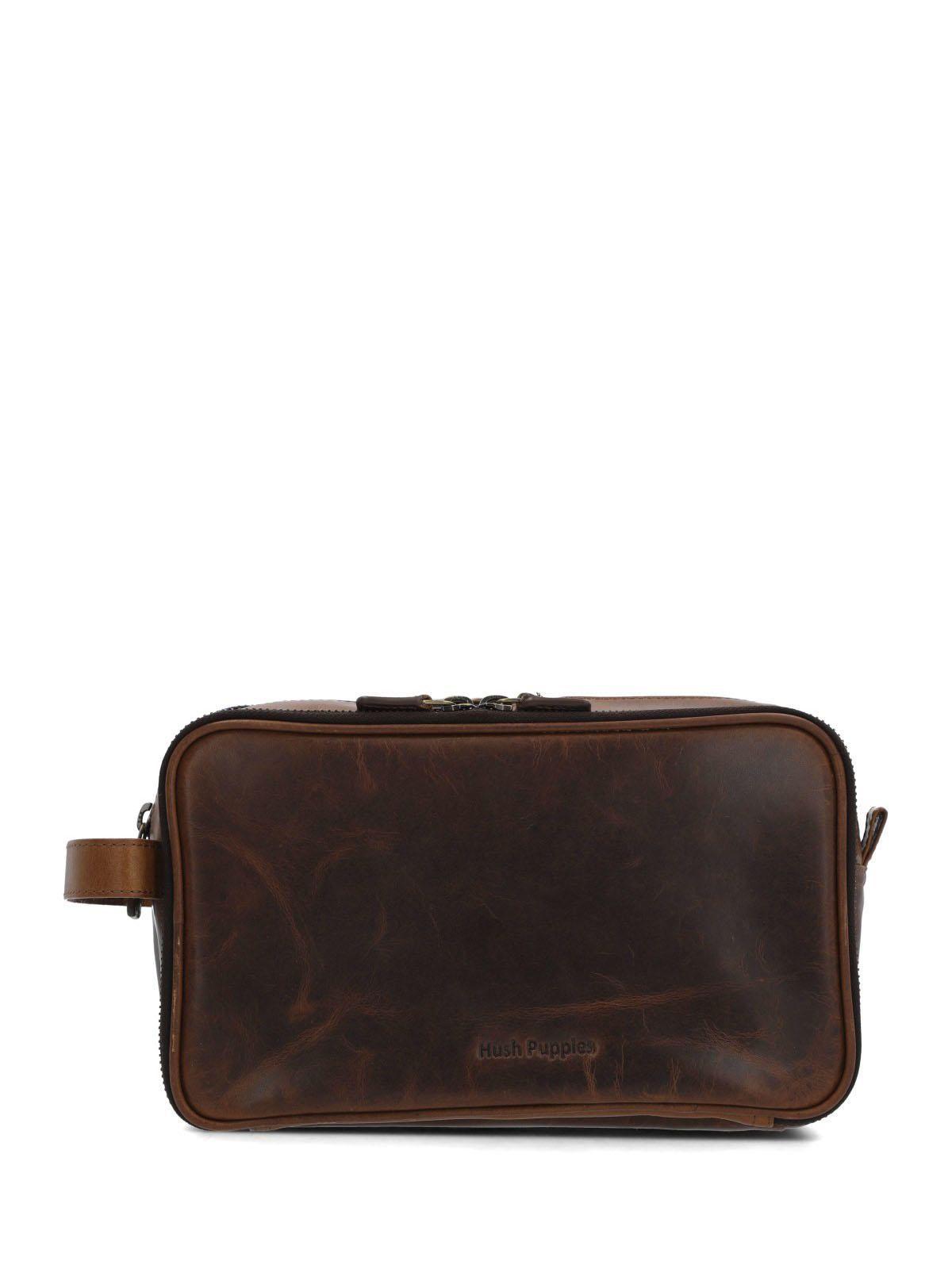 Necessaire Cuero Toiletry Café-0