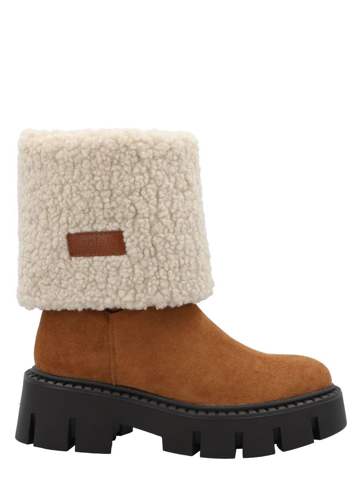 Bota Mujer Dianor Cognac-3