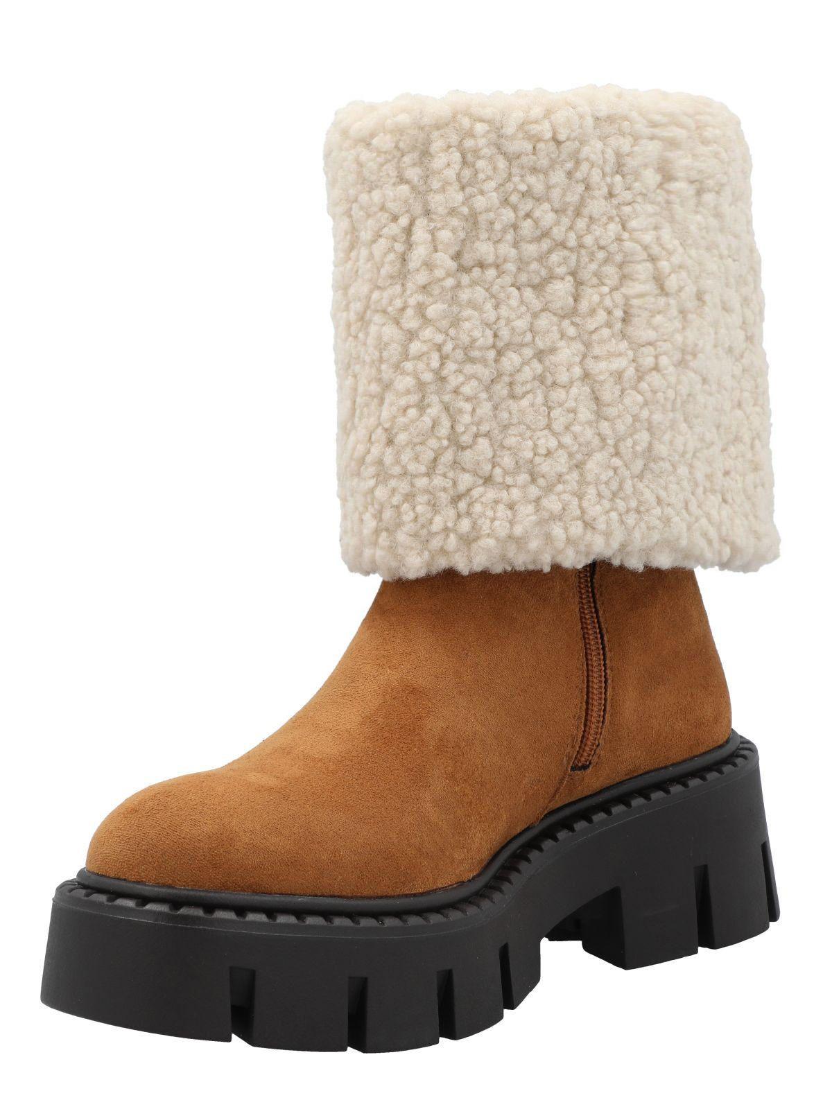 Bota Mujer Dianor Cognac-5