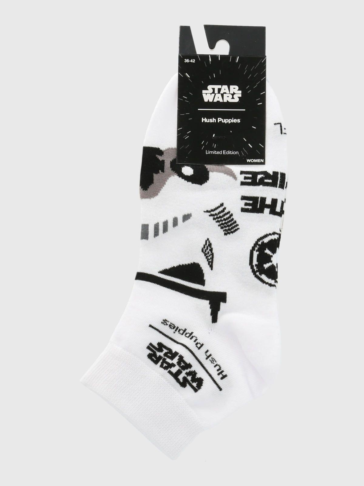 Calcetin Algodón Mujer Stormtroop Blanco-2