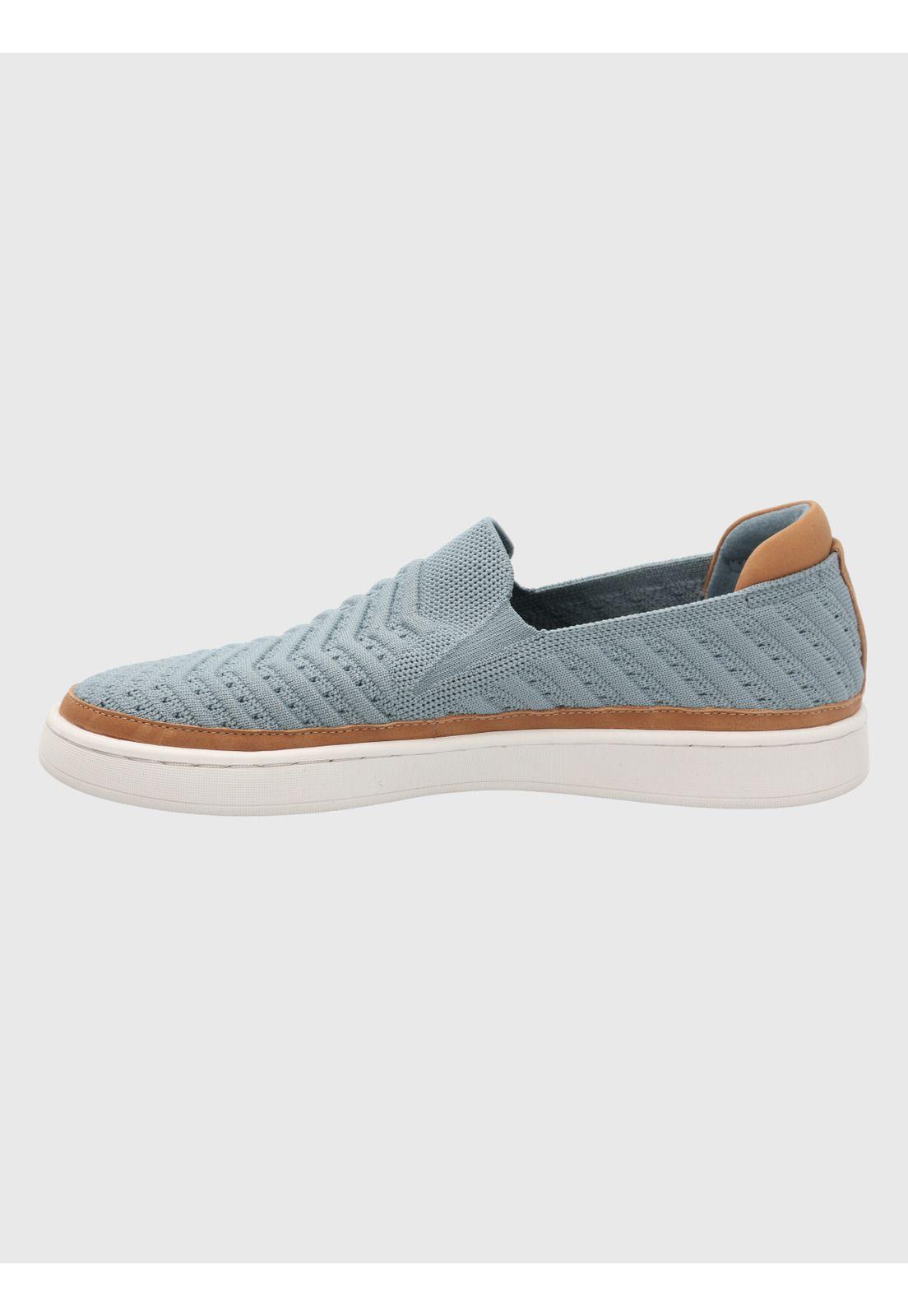 Zapatilla Celeste Mujer Trento -4