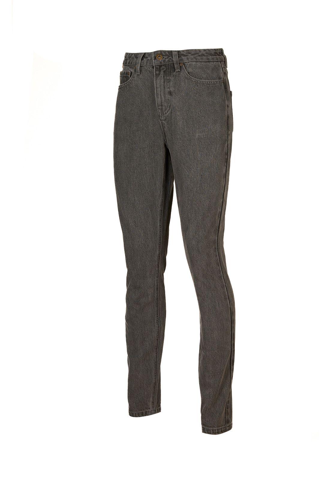Jeans Algodón Orgánico Mujer Macao Gris-0