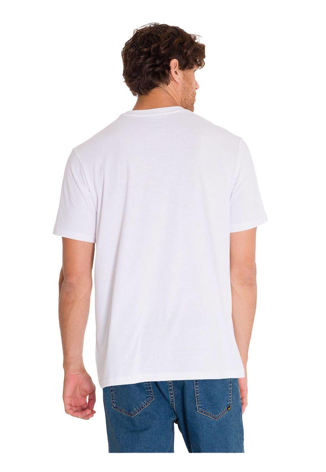 Polera Casual Everyday Workwear Hombre Blanca-3