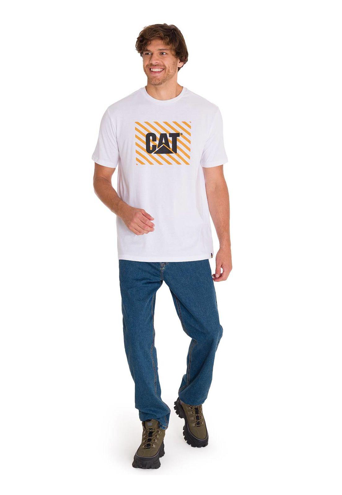 Polera Casual Everyday Workwear Hombre Blanca-5