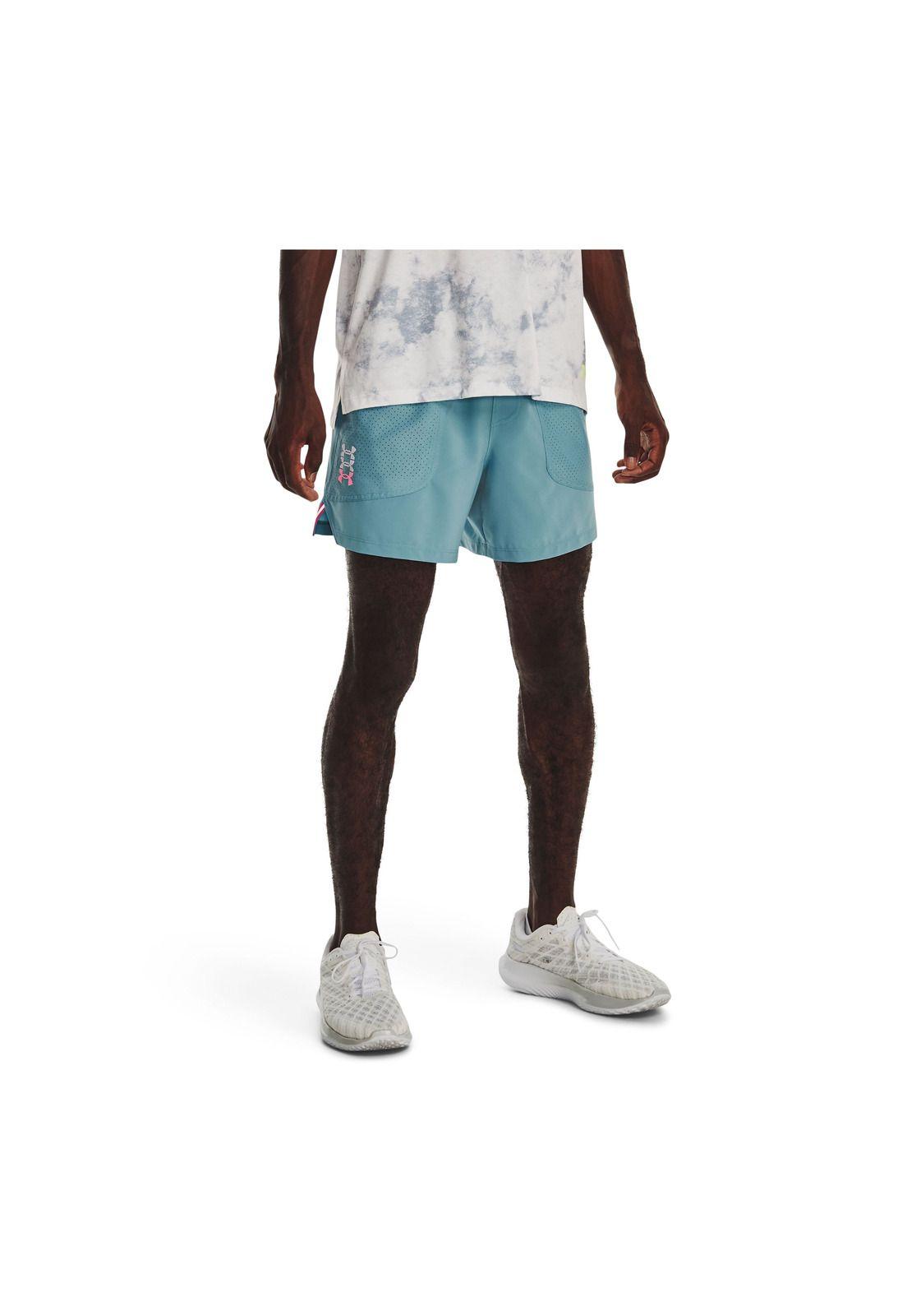 Short Running Run Anywhere Turquesa Hombre-3