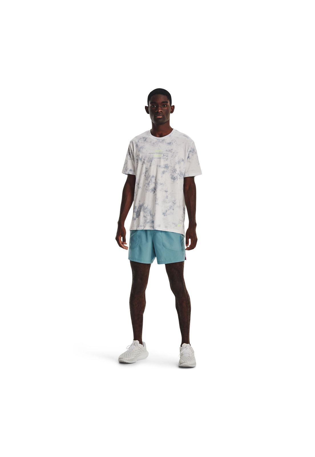 Short Running Run Anywhere Turquesa Hombre-5