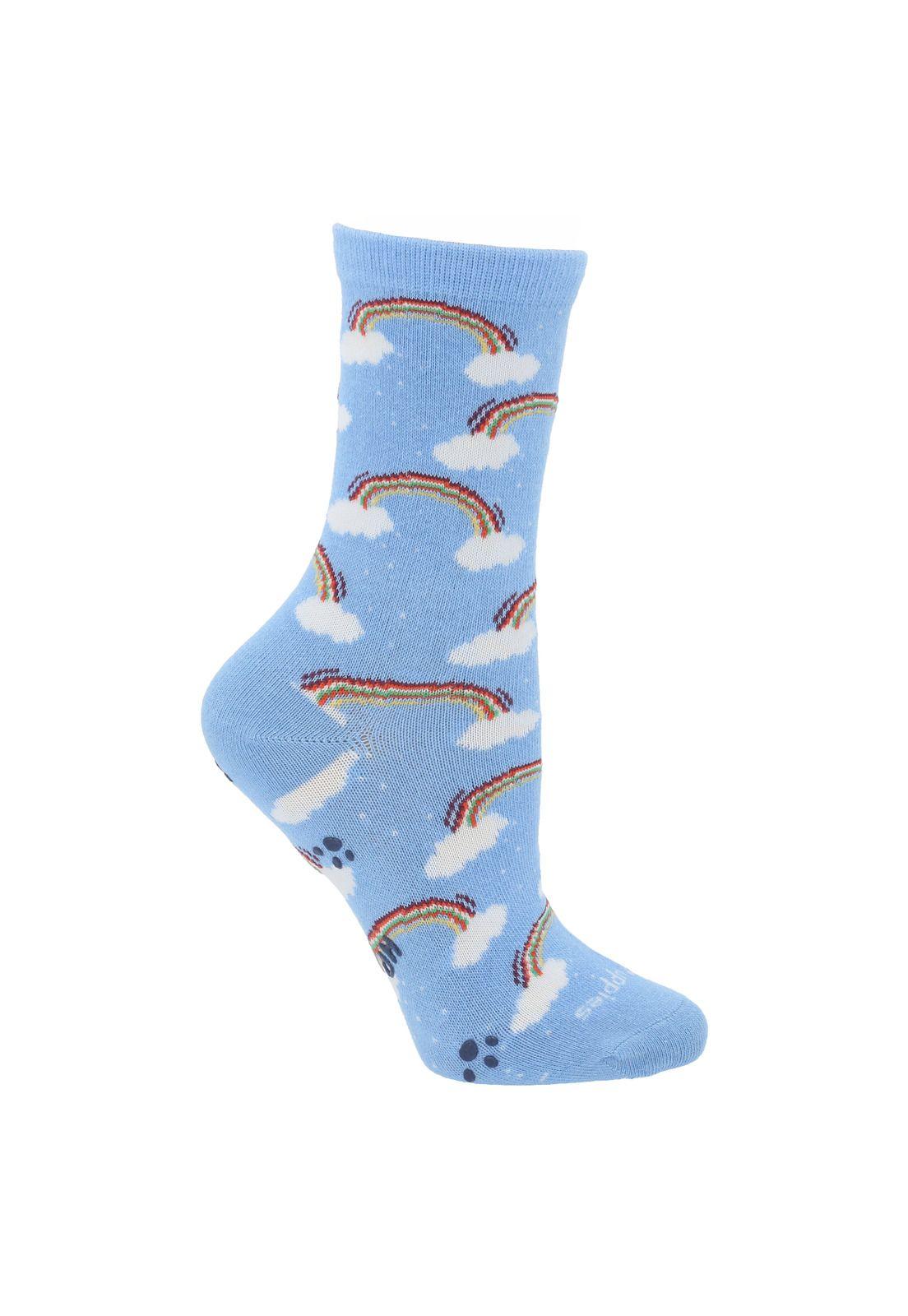 Calcetín Algodón Niña Pack Rainbow Multicolor-4