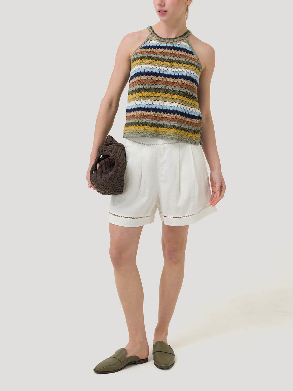 Polera Algodón Orgánico Mujer Mar Verde -7