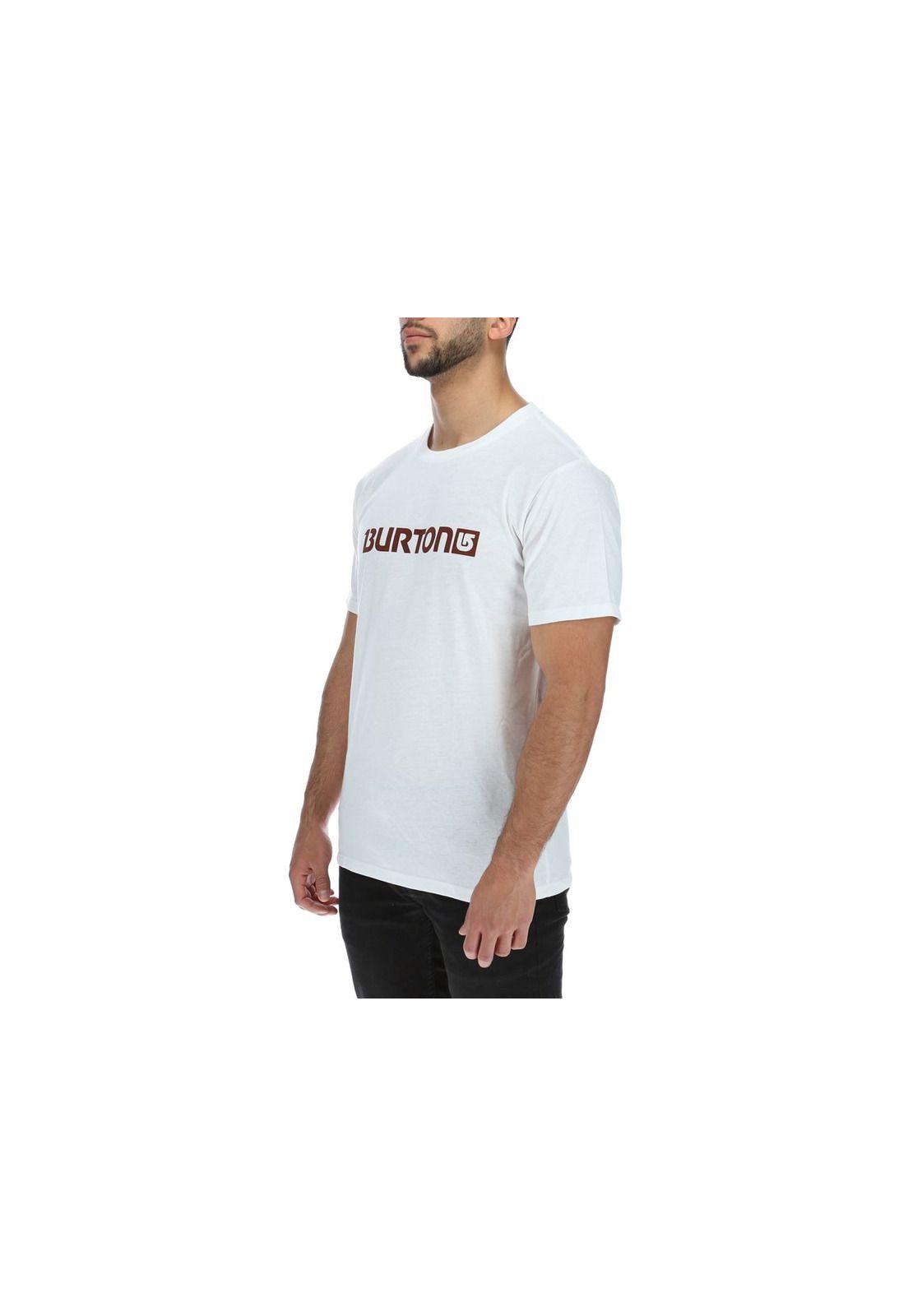 Polera M/C  Hombre Logo Horizontal Ii Blanco-1