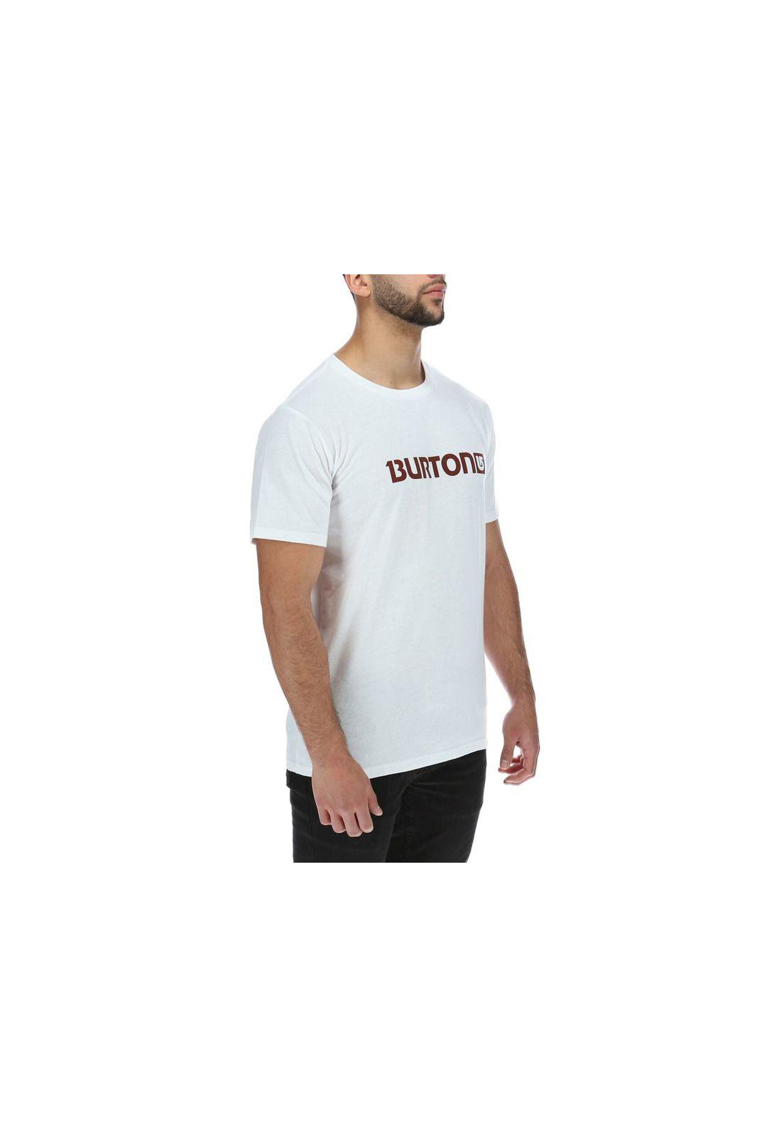 Polera M/C  Hombre Logo Horizontal Ii Blanco-3