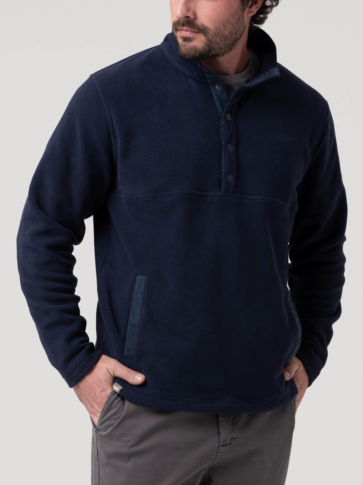 Polar Poliéster Reciclado Hombre Reed Azul-4