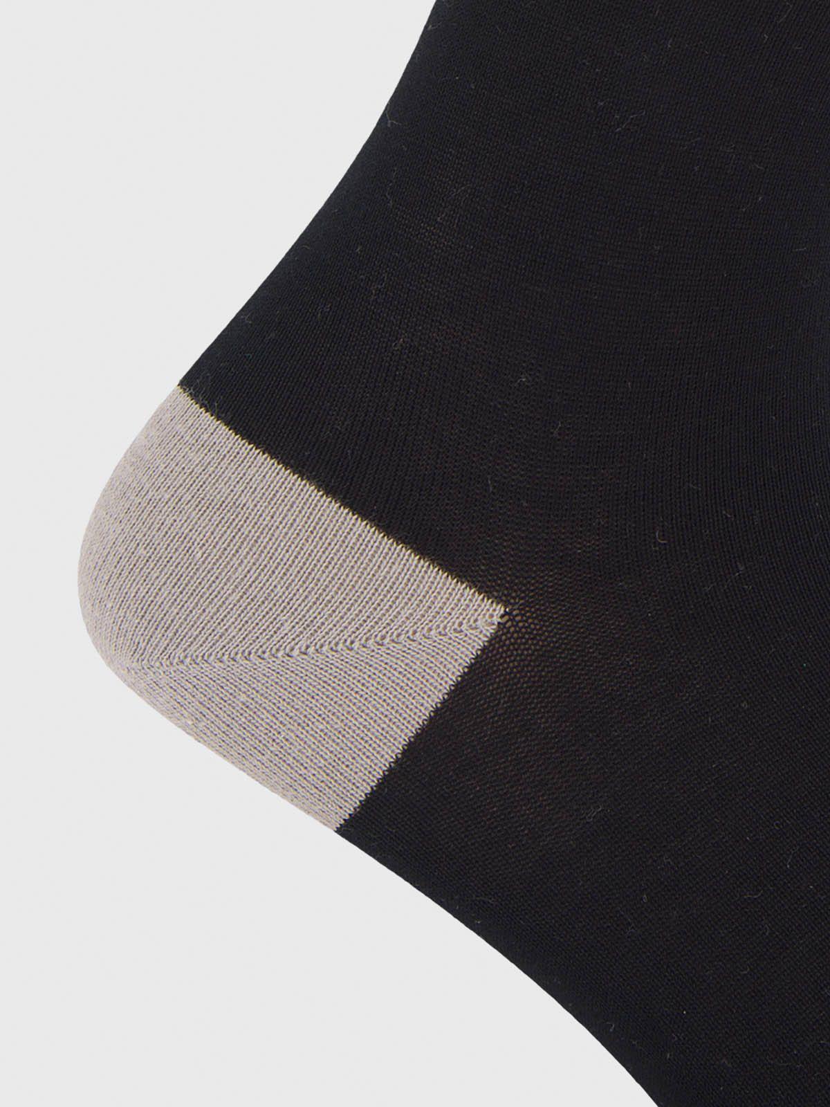 Calcetin Algodón Hombre D Dog Line Negro-2