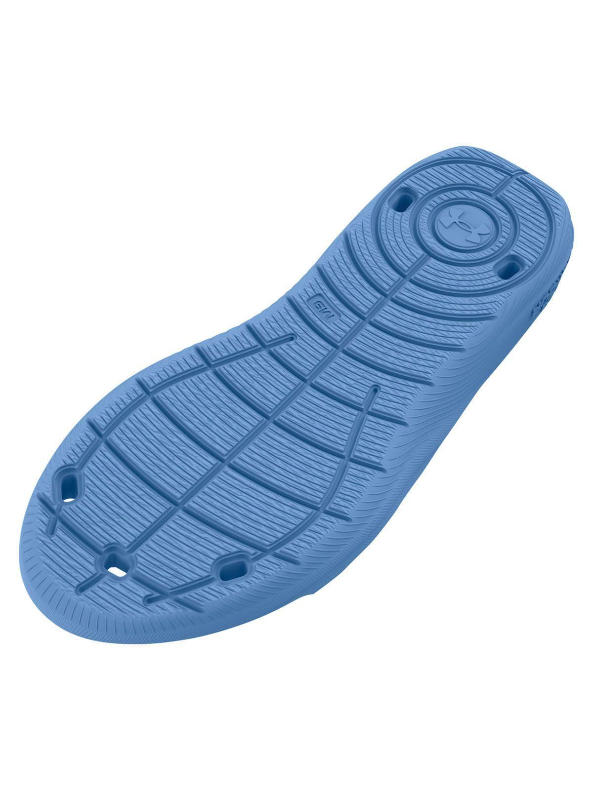 Sandalias UA Locker IV para hombre Azul-3