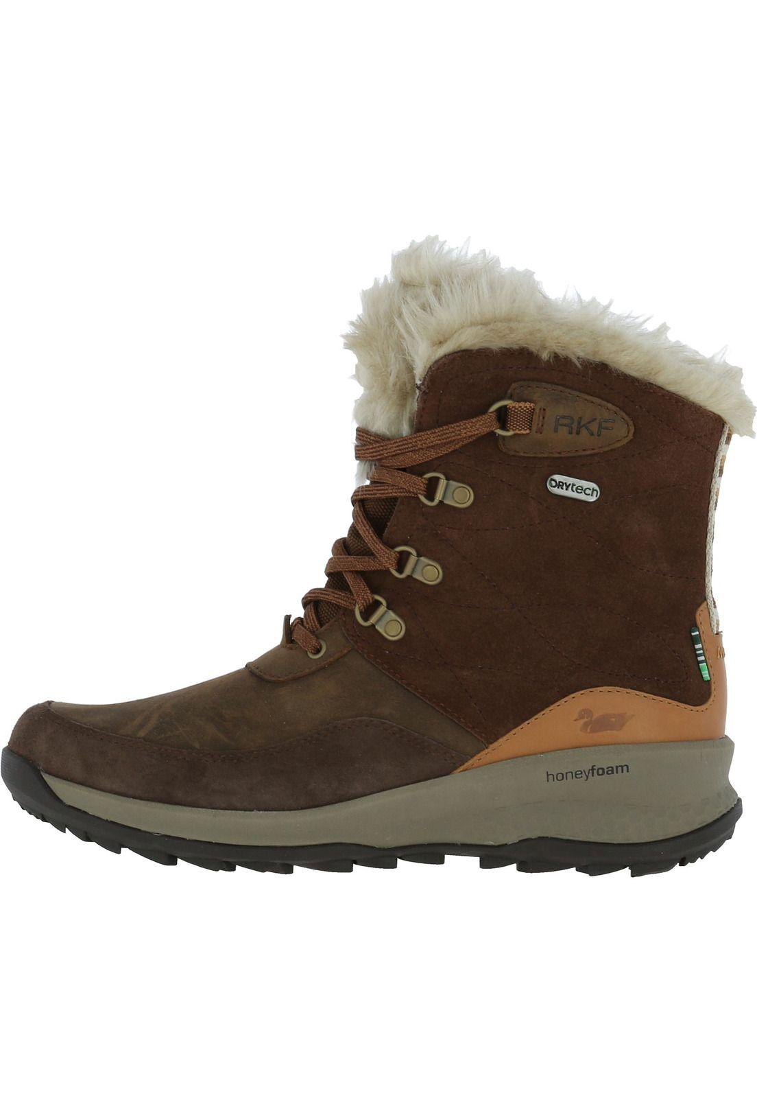 Botin Cuero Spectre Chocolate Mujer-3