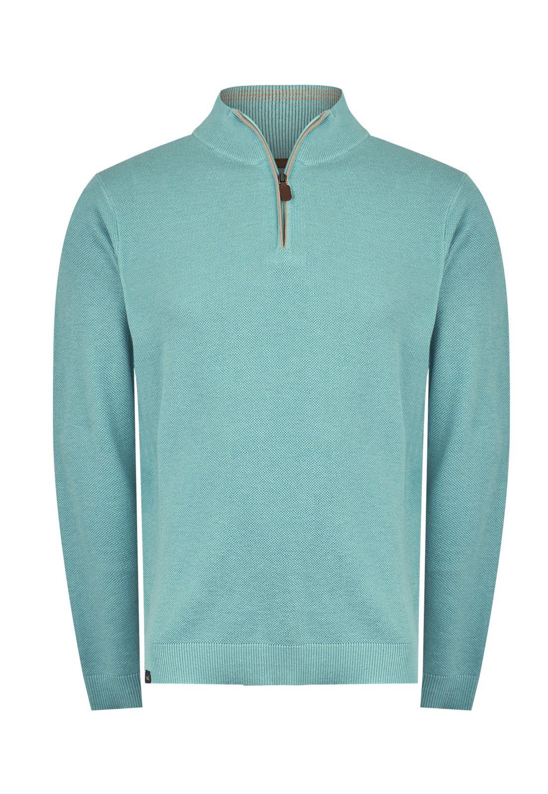 Chaleco Algodón Orgánico Azul Bilbao Hombre -0