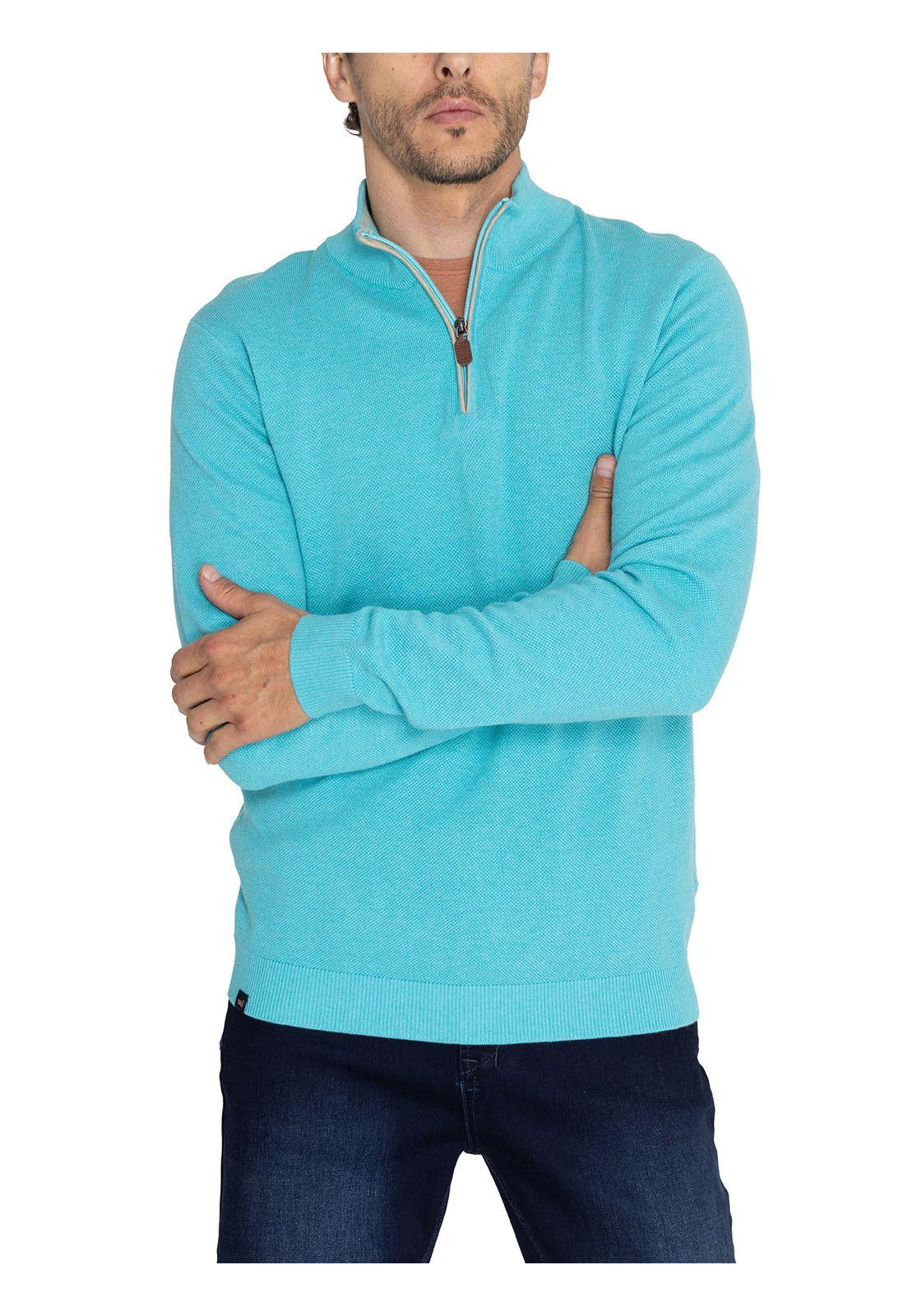 Chaleco Algodón Orgánico Azul Bilbao Hombre -4