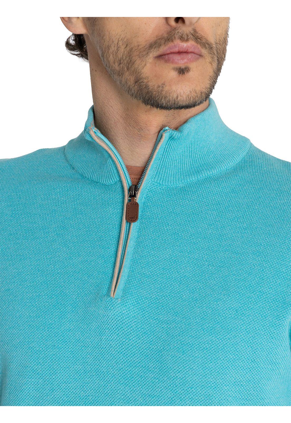 Chaleco Algodón Orgánico Azul Bilbao Hombre -6