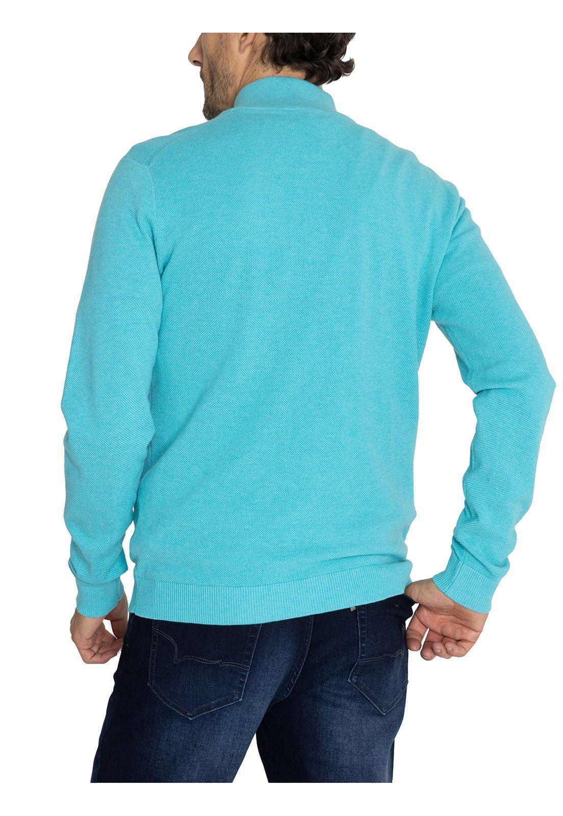 Chaleco Algodón Orgánico Azul Bilbao Hombre -7