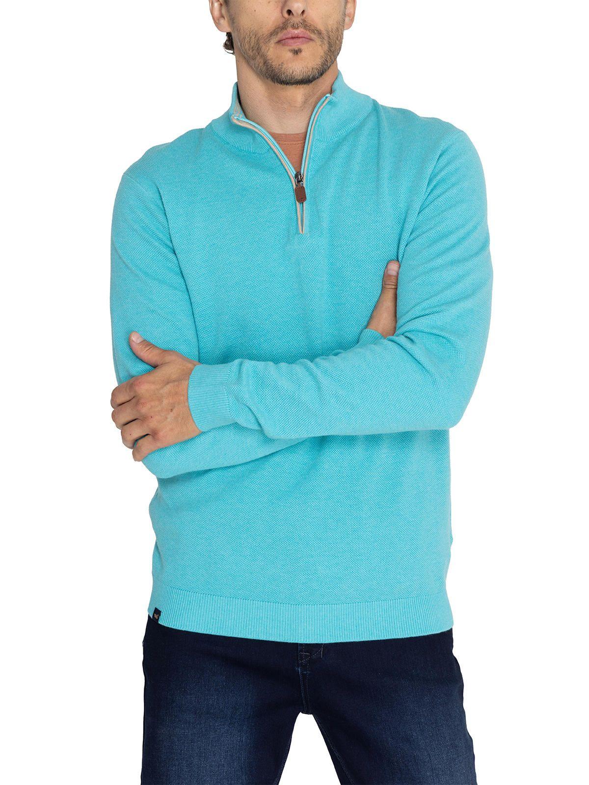 Chaleco Algodón Orgánico Azul Bilbao Hombre -4