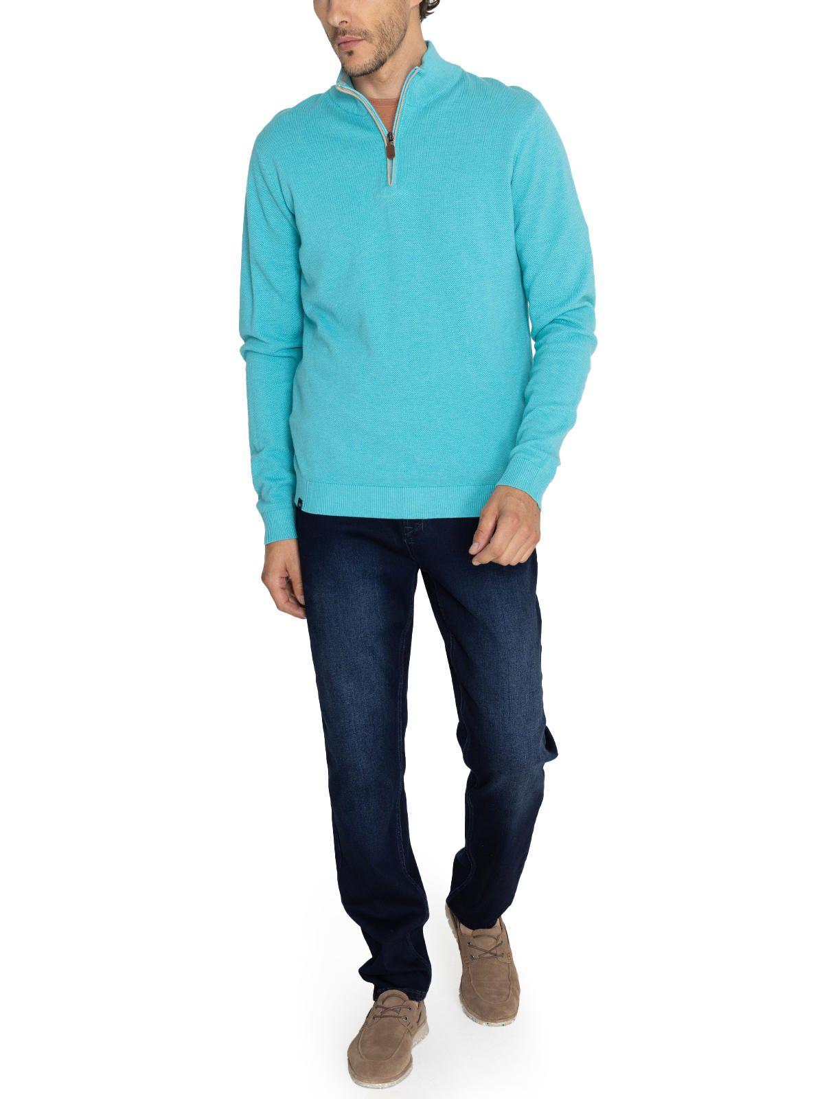 Chaleco Algodón Orgánico Azul Bilbao Hombre -8