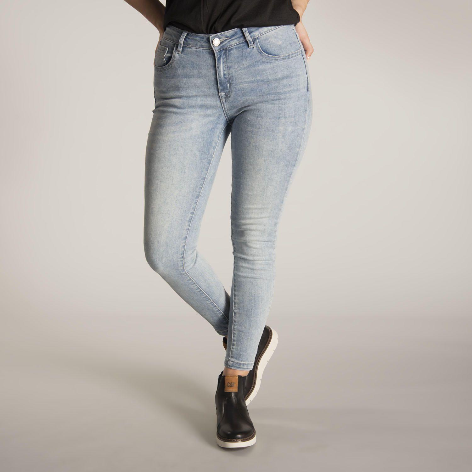 Jeans Mujer Symbol High Rise Str Azul-0