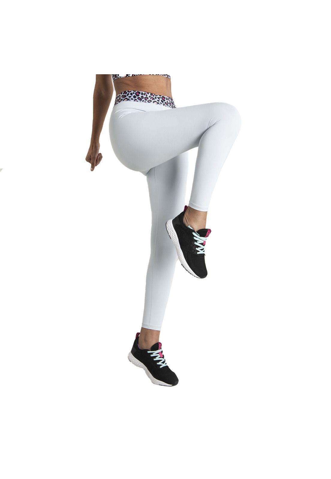 Calza Mujer Mid Rise Ankle Leg Gris Claro-0